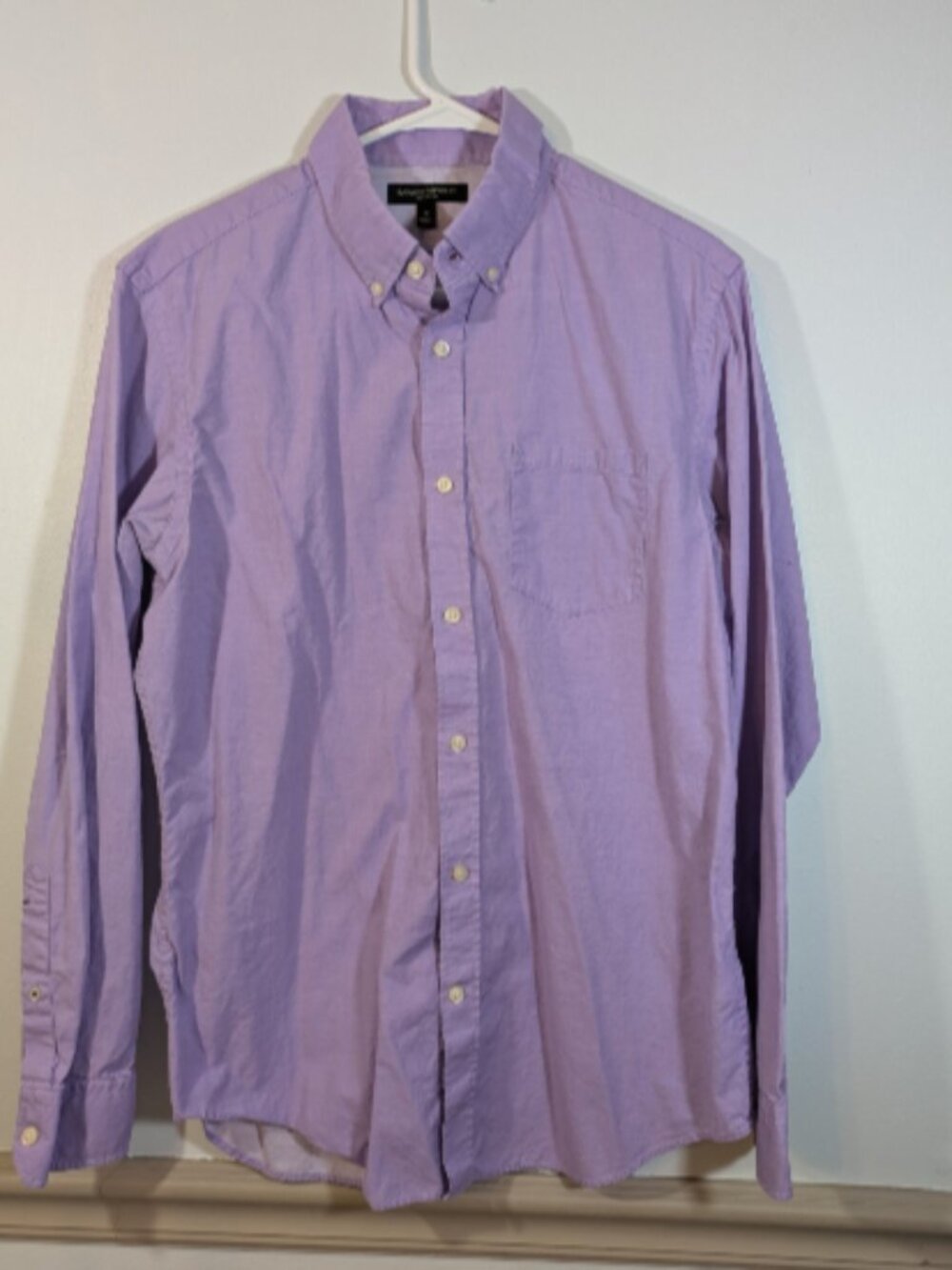 Banana Republic Soft Wash Casual Purple shirt Men's M